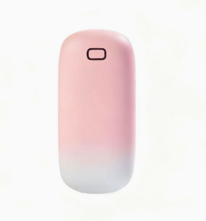 Le Chauffe-Mains rechargeable, dégradé rose