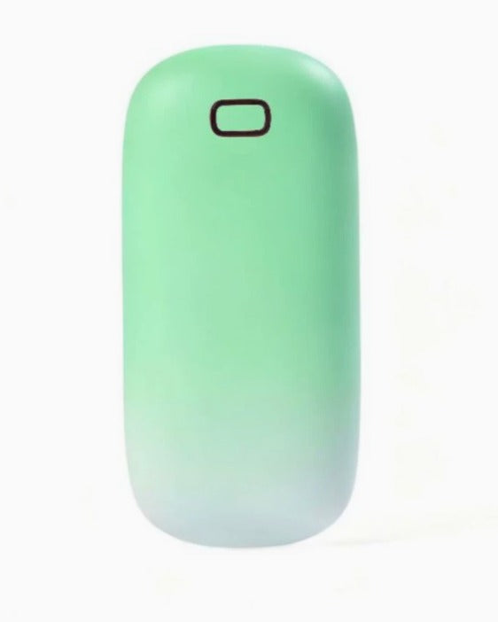 Le Chauffe-Mains rechargeable, dégradé vert